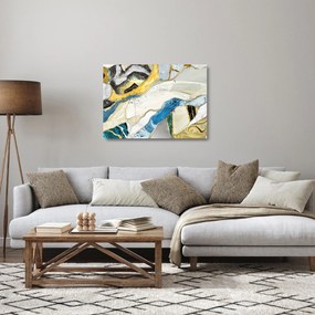 Sklenený obraz - Farebný mramor (70x50 cm)