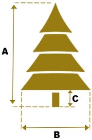 Smrek Aljašský PVC 220 cm - Umelý vianočný stromček