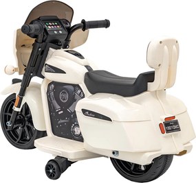Ramiz Detská motorka Chopper INDIAN biela