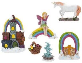 Gardera Fairy Garden Zázračný hrad, set 6 ks