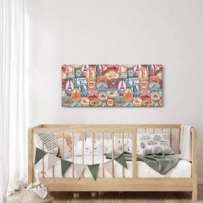 Obraz cestovateľa (120x50 cm)
