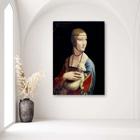 Gario Obraz na plátne Dáma s hranostajom - Leonardo da Vinci, reprodukcia Rozmery: 40 x 60 cm