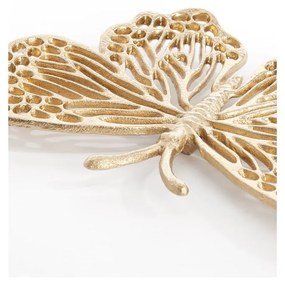 Kovová nástenná dekorácia 26x16 cm Butterfly – Light &amp; Living