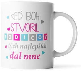 Sablio Hrnek Když Bůh stvořil rodiče - 890 ml - XXL