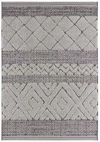 Mint Rugs - Hanse Home koberce Kusový koberec Handira 103904 Black / Grey - 80x200 cm