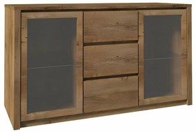 Komoda MONTANA K2D, dub Lefkas