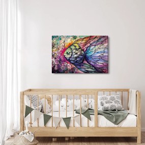 Obraz - Farebná rybička (90x60 cm)