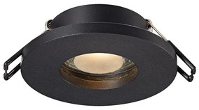 Zuma Line ARGU10-034 - Podhľadové svietidlo CHIPA DL 1xGU10/50W/230V IP54 čierna