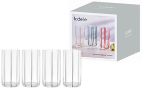 Poháre v súprave 4 ks 450 ml Stripe – Ladelle