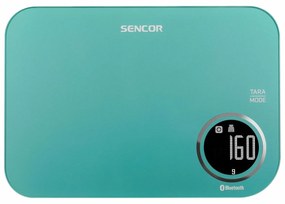 Sencor SKS 7071GR múdra kuchynská váha, tyrkysová