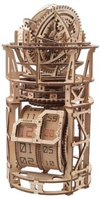 Ugears Ugears - 3D drevenené mechanické puzzle Hodinový strojček s tourbillonom DV0121