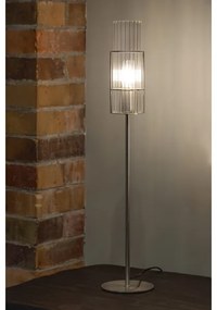 Markslöjd 108558 - Stolná lampa TUBO 1xE14/40W/230V 65 cm lesklý chróm/číra