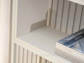 Regál Jueces (krémová). Akcia -21%. Vlastná spoľahlivá doprava až k Vám domov. 1136795