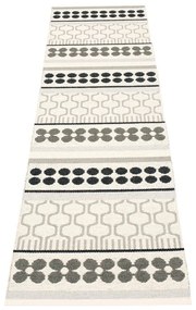 Sivo-krémový vnútorný a vonkajší behúň 70x270 cm Asta Warm Grey – Pappelina