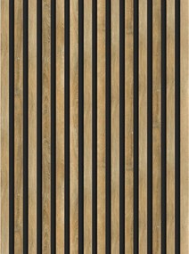 Mexen Lam-B, stenové lamely 275 × 31,5 cm, HDF doska 4 mm, dub medový, S100-275317-2812-066