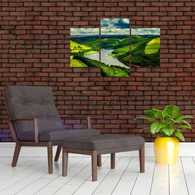 Obraz - Zelená krajina (90x60 cm)