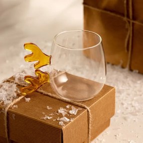 Pohár STRANO s vianočným uškom 762574 480 ml