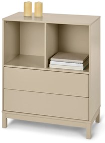 Vysoká komoda s 2 zásuvkami