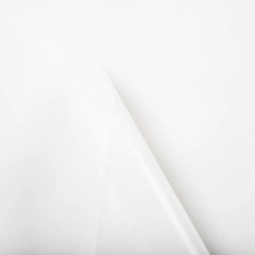 PVC obrus Biely hladký PV-002 - metráž š. 140 cm