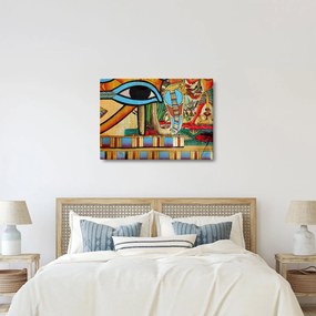 Obraz s egyptskými motívmi (70x50 cm)