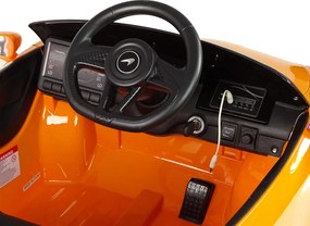 LEAN CARS McLaren GT 12V batéria Auto oranžová farba