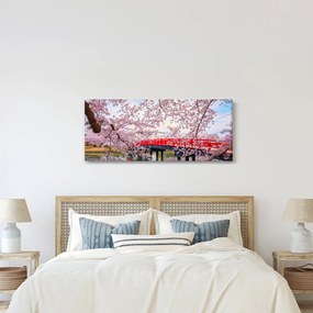 Obraz - Hirosaki, Japonsko (120x50 cm)
