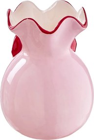PRESENT Váza mašľa 13 cm - ružová