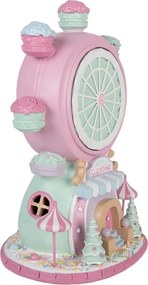 Vianočné dekorácie Cupcake kolo Pastel Christmas Chic - 23*17*31 cm / 2*AA