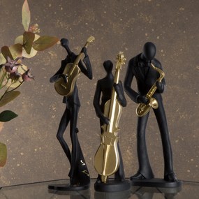 DEKORAČNÁ SOŠKA RICO 13X9X37 CM ČIERNA