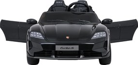 Ramiz Porsche Taycan Turbo S vozidlo Čierna