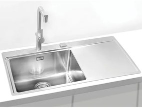ALVEUS 1103652 - Kuchynský drez PURE 86x52,5 cm satin, ľavý