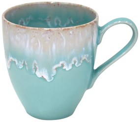 Tyrkysovomodrý hrnček z kameniny Casafina Taormina, 400 ml