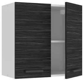 Kuchynská skrinka Belini Premium Full Version horná 60 cm eben kráľovský