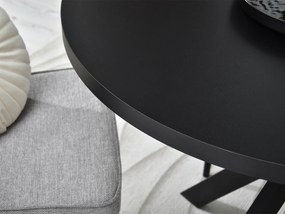 Jedálenský stôl Rompa (čierna). Akcia -20%. Vlastná spoľahlivá doprava až k Vám domov. 1137161