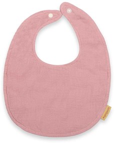 Mušelínový detský podbradník New Baby pink