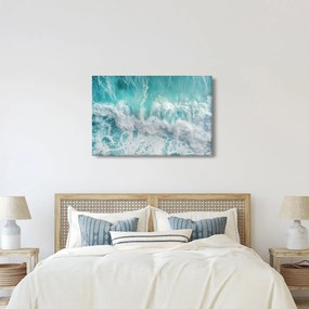 Obraz - Pohľad na vlny oceánu (90x60 cm)
