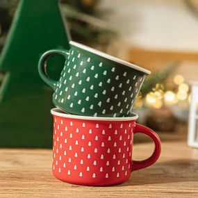 Hrnček FLOCON červený 945810 160 ml