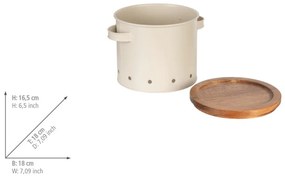 Kovová dóza na potraviny/na zemiaky Aria – Wenko