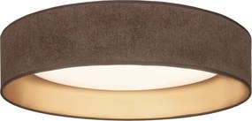 Brilagi-LED stmievateľné svietidlo VELVET SM. 36W/230V 3000-6000K pr. 55 cm hnedá/zlatá WT+DO