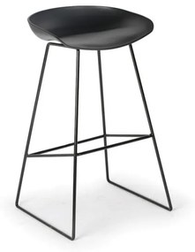 Barová stolička MONTY II, čierna