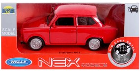 008805 Kovový model auta - Nex 1:34 - Trabant 601 Červená