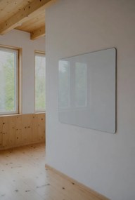 Toptabule.sk  Bezrámová magnetická tabuľa BIELA 150x100 cm