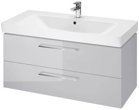 Cersanit - SET B332 LARA MILLE 100cm (SKRINKA + UMÝVADLO), šedá, S801-332-DSM
