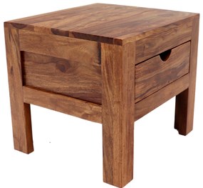 furniture-nabytek.cz - Drevený nočný stolík masív 45x40x40