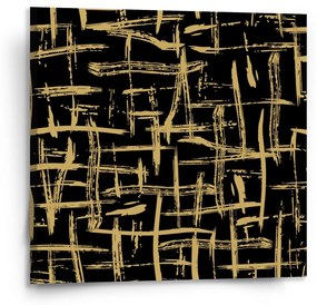 Sablio Obraz Zlaté Maľovanie - 110x110 cm