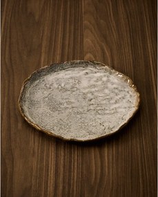 Sivý keramický tanier ø 26 cm Alenia – Kave Home