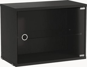 Vitrína's výsuvnými sklenenými dvierkami String System, Š 58 x H 30 cm