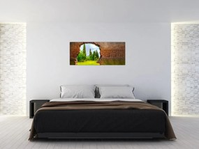 Obraz - Záhrada Eden (120x50 cm)