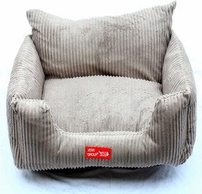 Pelech pre psa / mačku M - Menčester gaučík - svetlá sivá