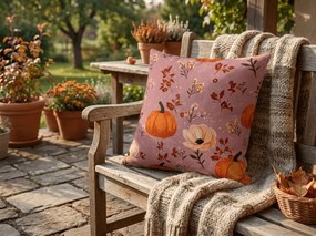Obliečka na vankúš z mikrovlákna PUMPKINS ROSAVIE 45x45 cm, staroružová